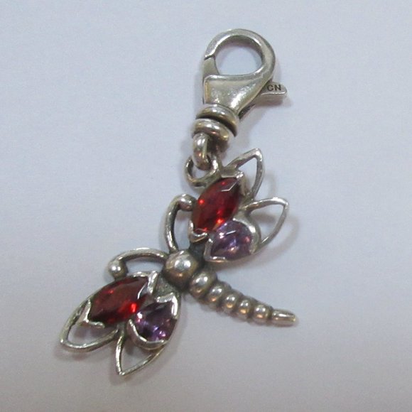 Silpada Dragonfly sterling silver charm C2600 925